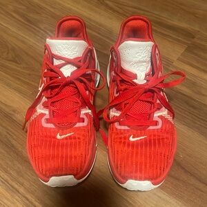 Nike LeBron Witness 6 basketball shoes University Red/White size 6